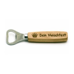 Flaschenöffner mit Gravur