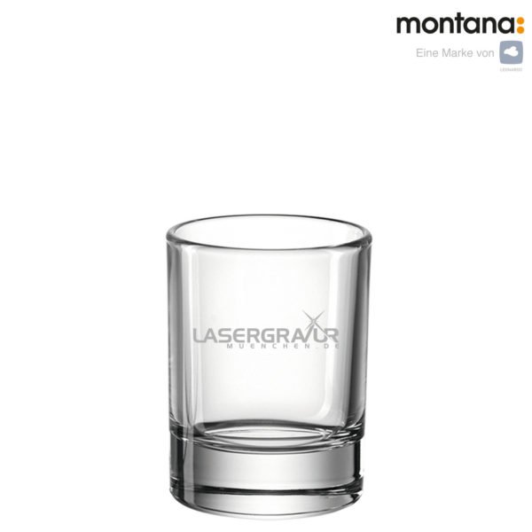 Schnapsglas mit Logogravur