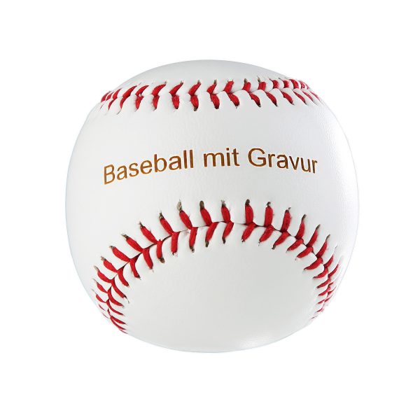 Baseball mit Logogravur – Bild 2