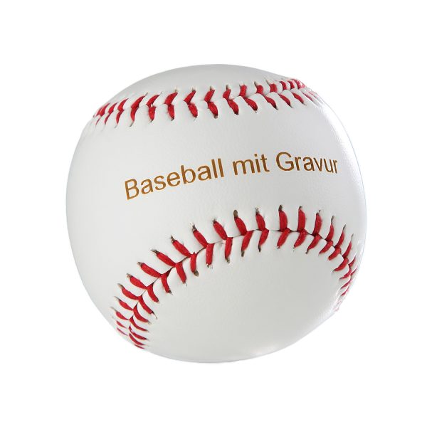 Baseball mit Logogravur – Bild 3