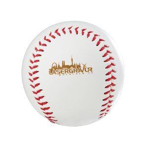 Baseball mit Logogravur