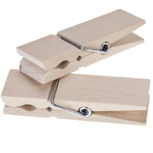 Holzklammer breit