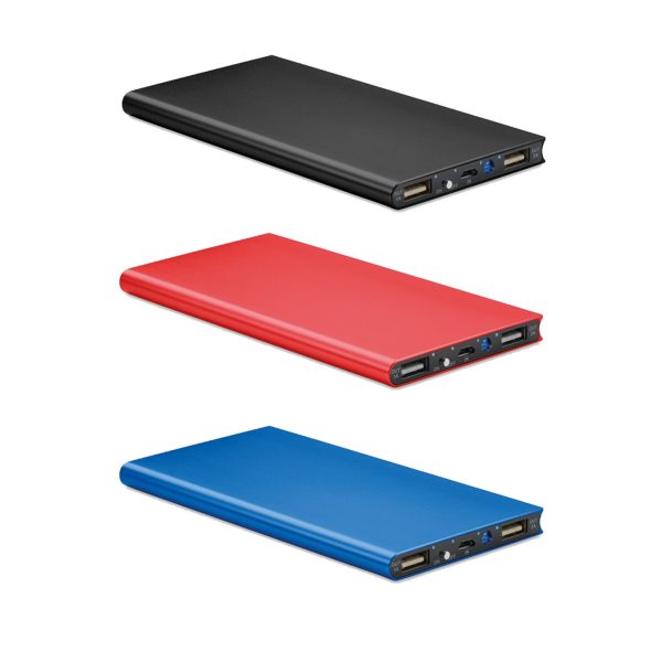 Powerbank 8.000 mAh - verschiedene Farben